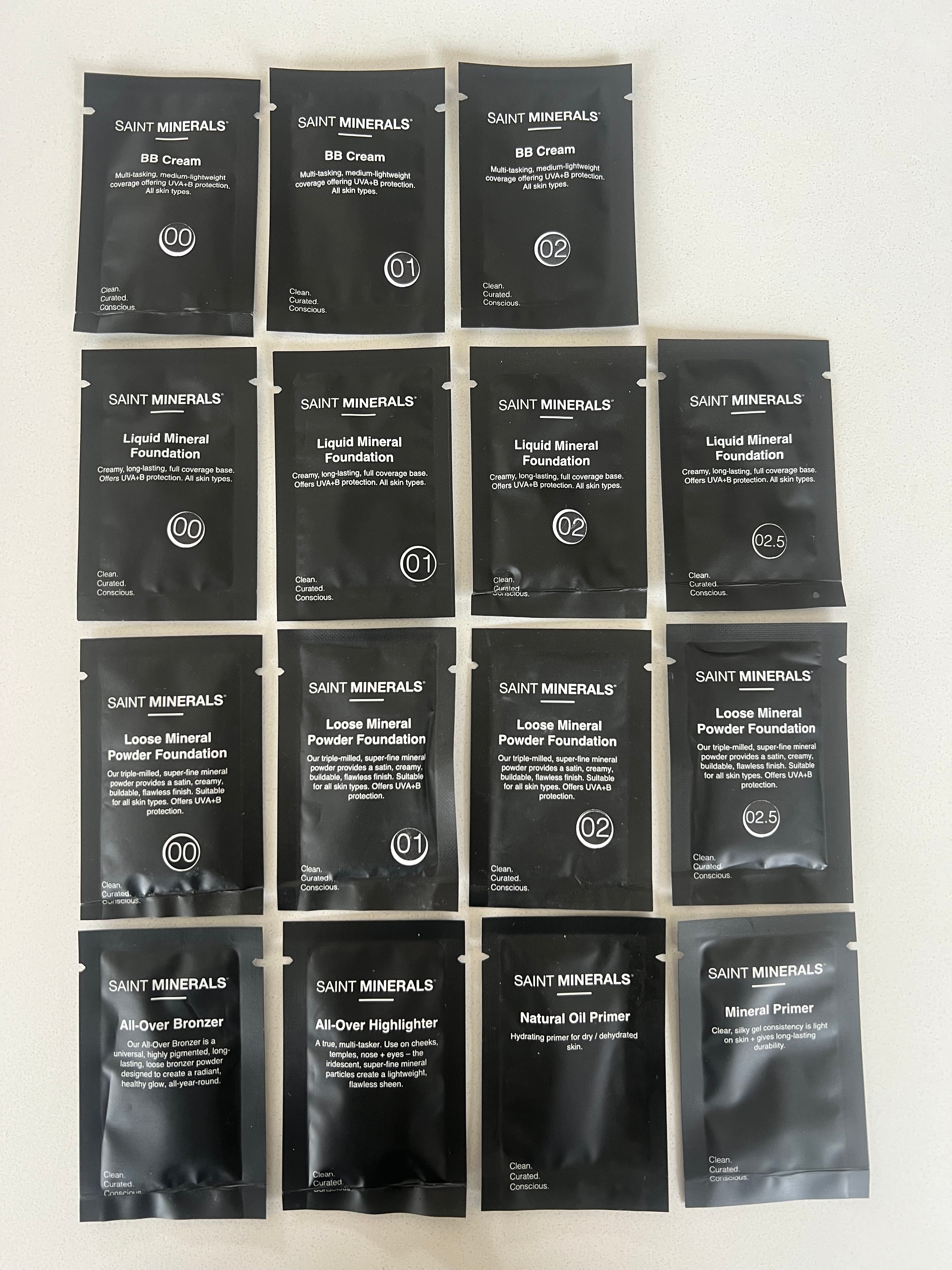 Saint Minerals Mixed Lighter Tones Experience Pack - Exquisite Laser Clinic